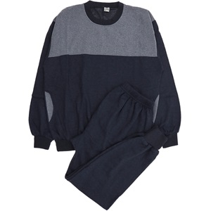 Eser Collection Erkek Sıfır Yaka Melanj Şardonlu Takım 5XL-6XL