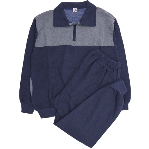 Eser Collection Erkek Yakalı Melanj Şardonlu Takım 5XL-6XL