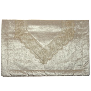 ÖFG Kadife Nakışlı Bantlı Seccade