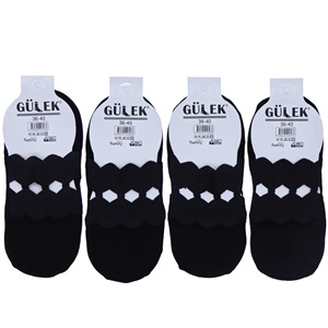Gülek 6288 Bayan Likralı Tül Detaylı İran Babet Çorap