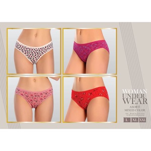 Gelincik 700 Bayan Desenli Bato Külot L