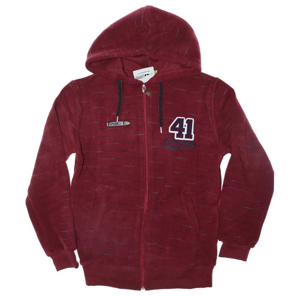 3003-1 Çocuk Selanik Çizgili Hırka 5-8 Yaş