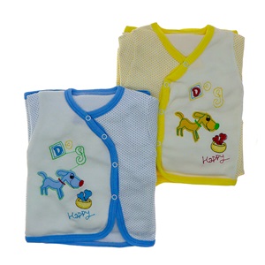 Furkan Baby Köpek Nakışlı 3 Parça Bebe Zıbın Takım 0-1 Ay - Siyah