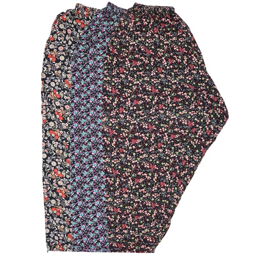 K.R.C. Viva Bayan Normal Cepli Desenli Şalvar