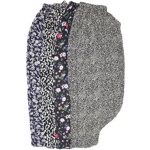 K.R.C. Viva Bayan Adana Cepli Desenli Battal Şalvar