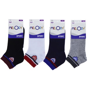 Asya Melody Çocuk Likralı Parfümlü Patik Çorap