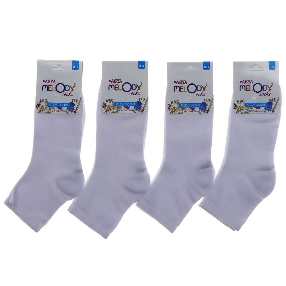 Asya Melody Çocuk Likralı Parfümlü Konç Patik Çorap