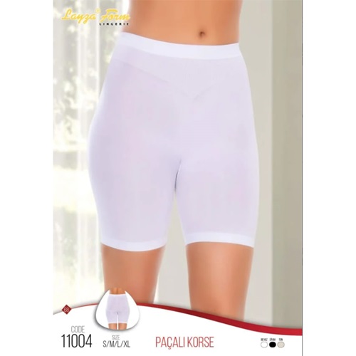 Layza Form 11004 Bayan Uzun Paçalı Şort Korse - Ten