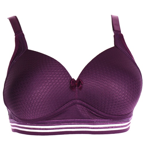 Billiza 2190 Bayan Desteksiz Geniş Lastik Telsiz Sütyen 80-100 - Bordo - 80-85-90-95-100