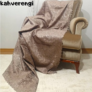 Öfg Süngerli Jakarlı Koltuk Kanepe Örtüsü 160x200cm - Lila - 160X200