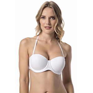 Le Jardin 7042 Bayan Arkası Şeffaf Dolgulu Sütyen -Siyah-80