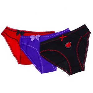 Gümüş 5001 Bayan Desenli Bikini (619) - Lila - 6