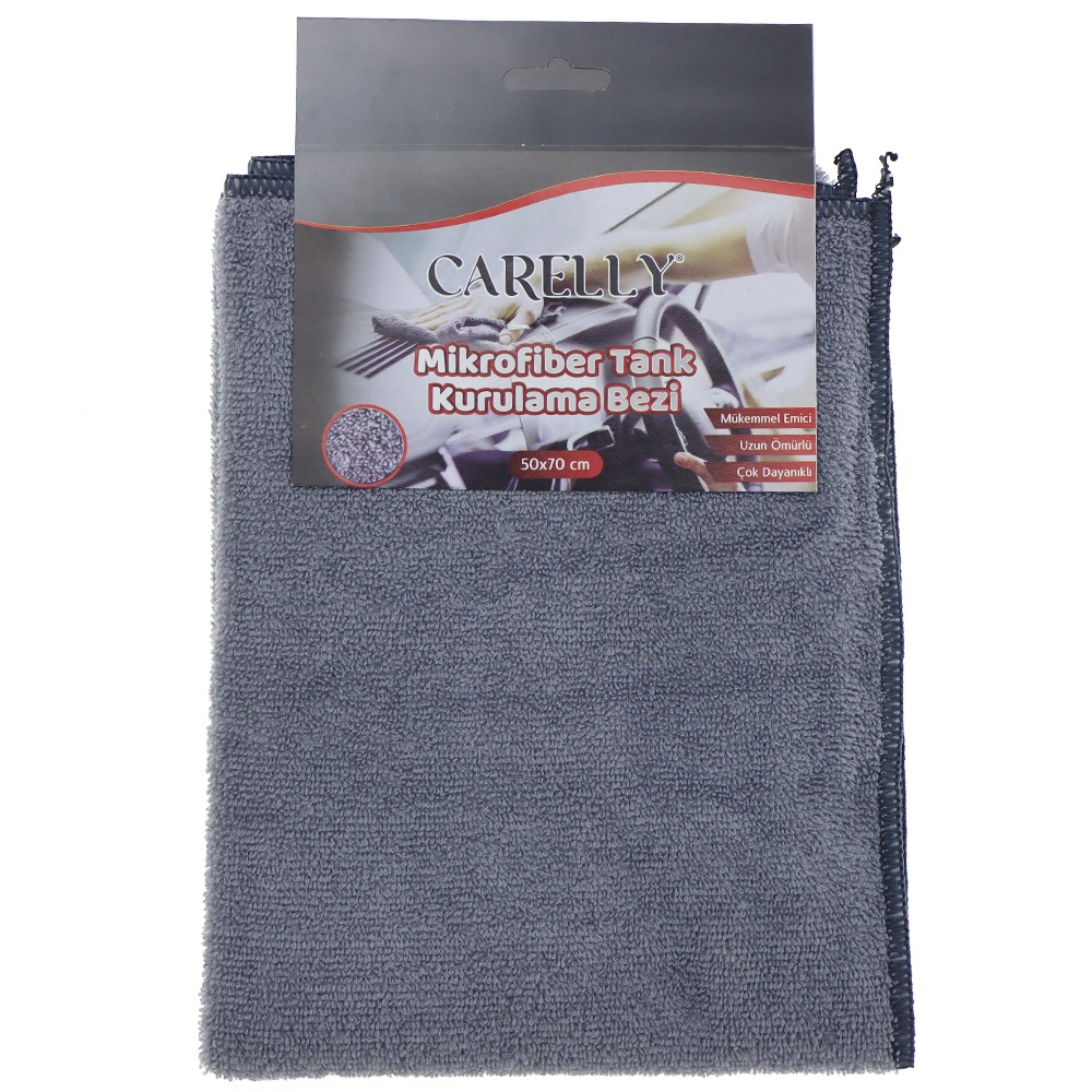 Carelly Mikrofiber Tank Kurulama Bezi 50x70 CM