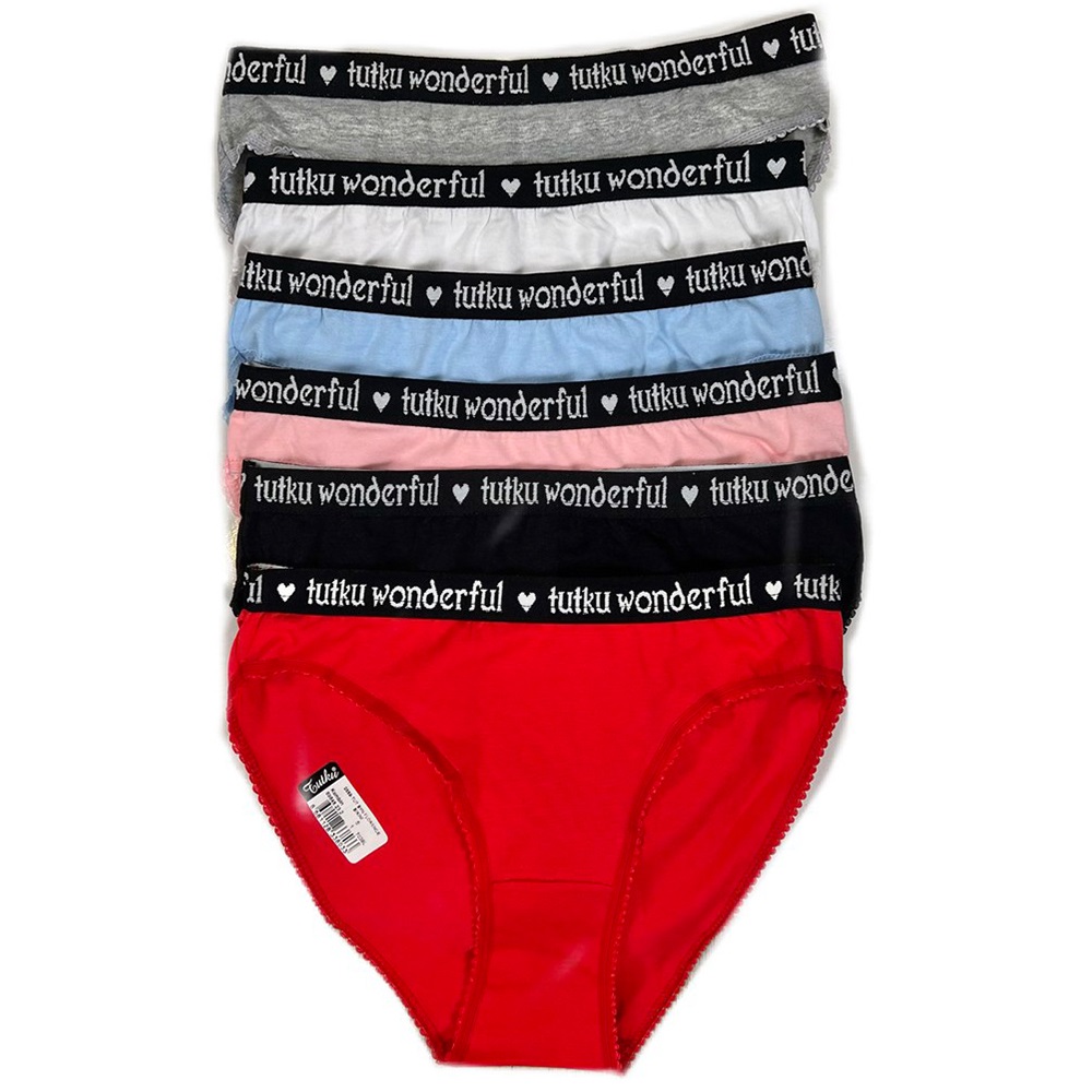 Tutku 0559 Bayan Florence Bikini - Karışık Renk - 5