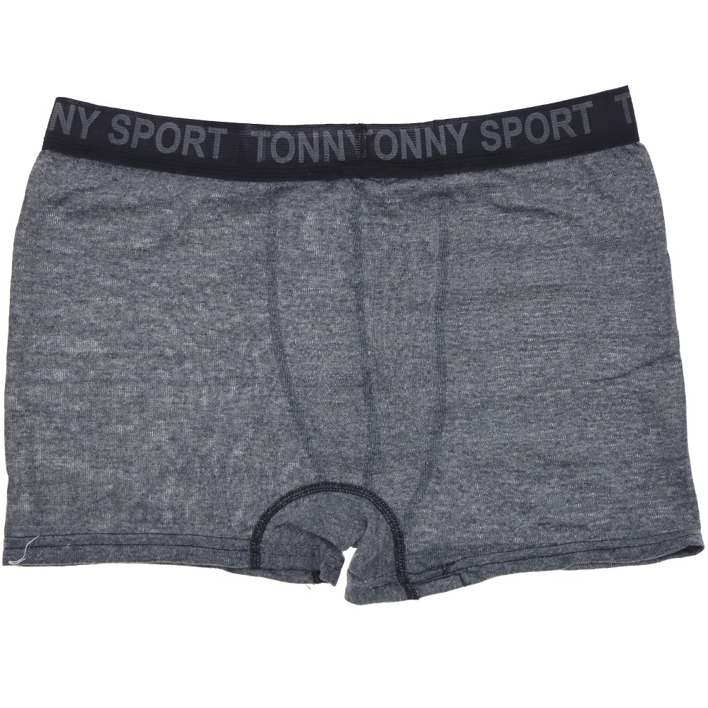 Tonny Sport Erkek Düz Likralı Boxer