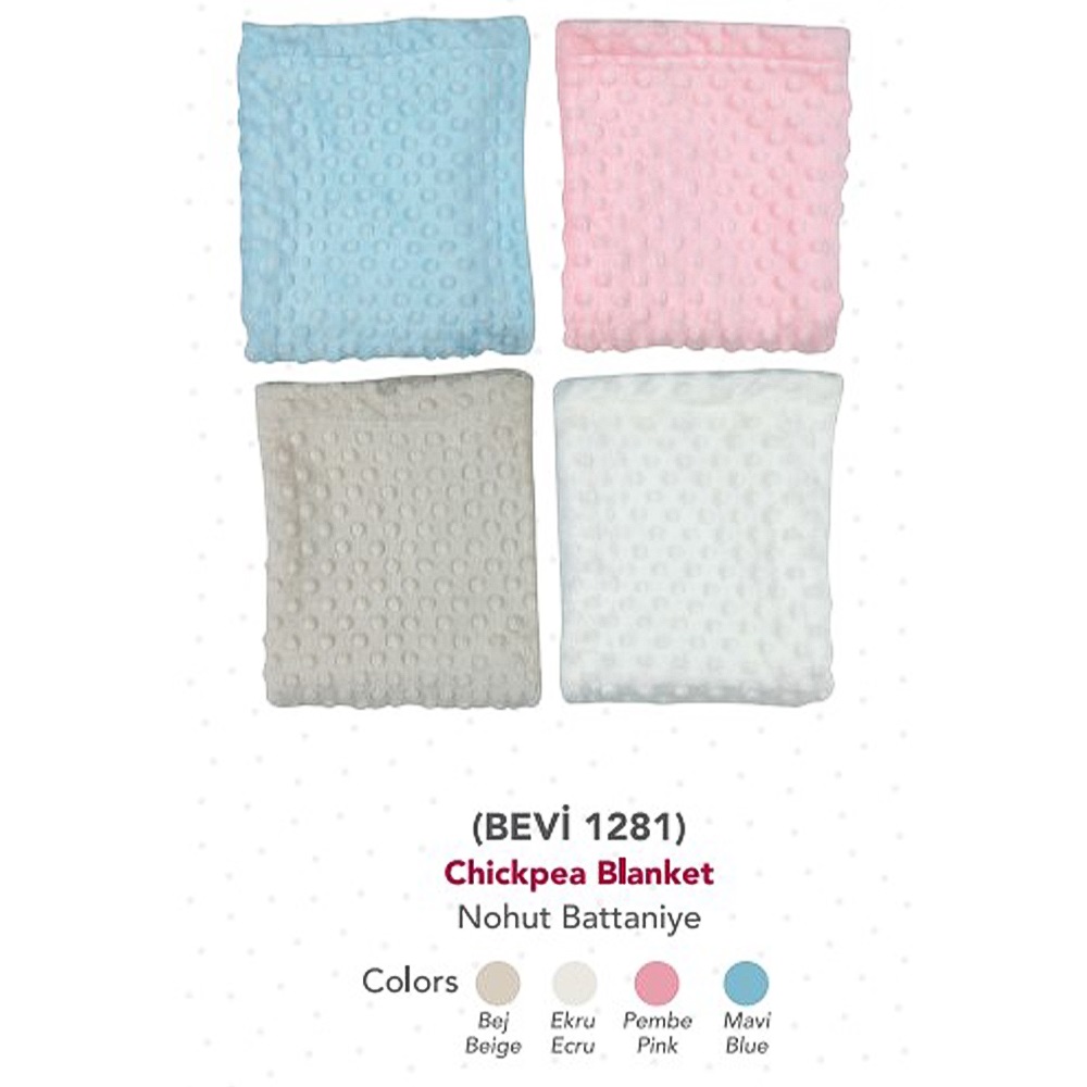 Bebek Evi 1281 Bebe Şardonlu Nohut Battaniye 0-1 Yaş