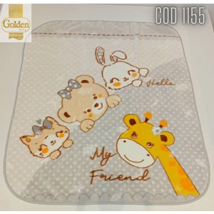 İlkcemre Bebe Micro Soft Desenli Battaniye 0-1 Yaş - Yeşil - 0-1 YAŞ