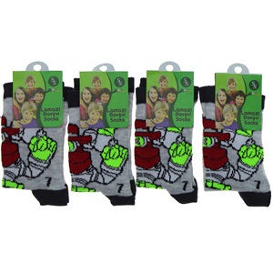 Lamazi Bavşi Erkek Çocuk Desenli Soket Çorap