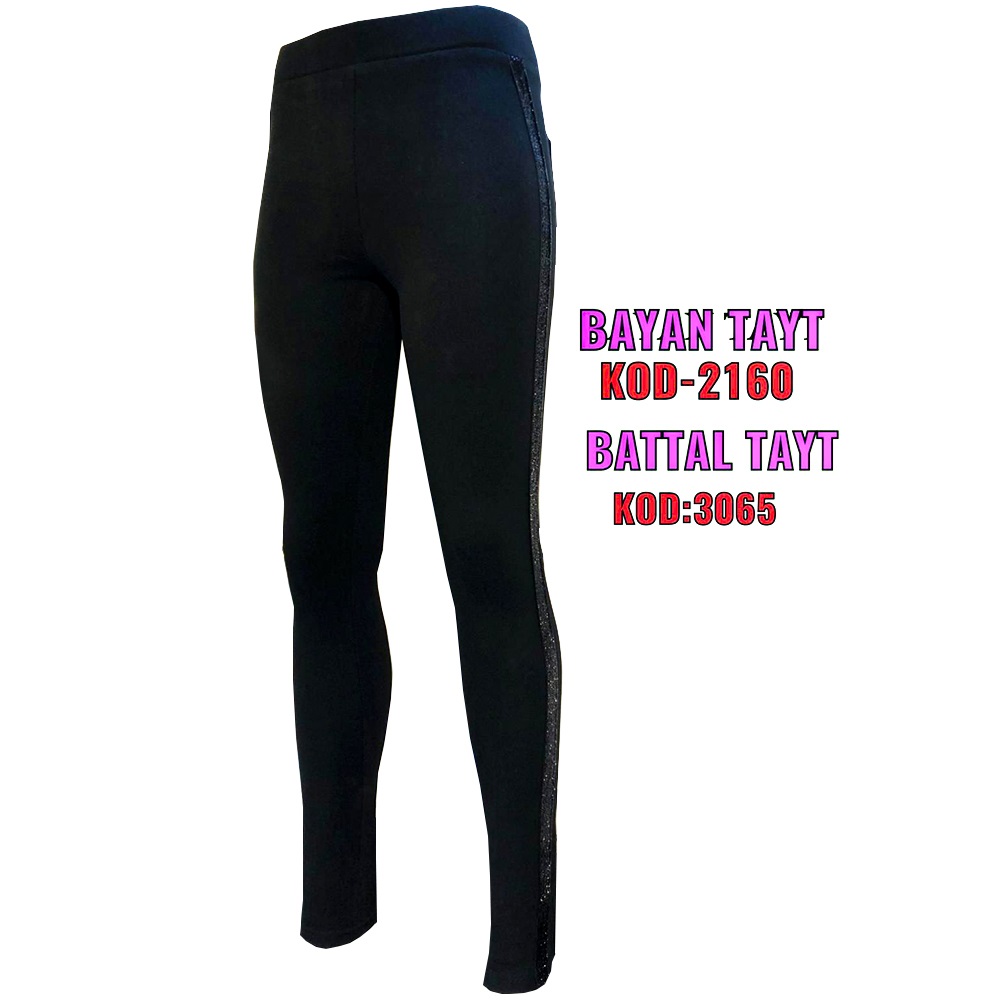 Yılmazcan 3065 Bayan Çelik Battal Sim Şeritli Tayt 2XL-5XL