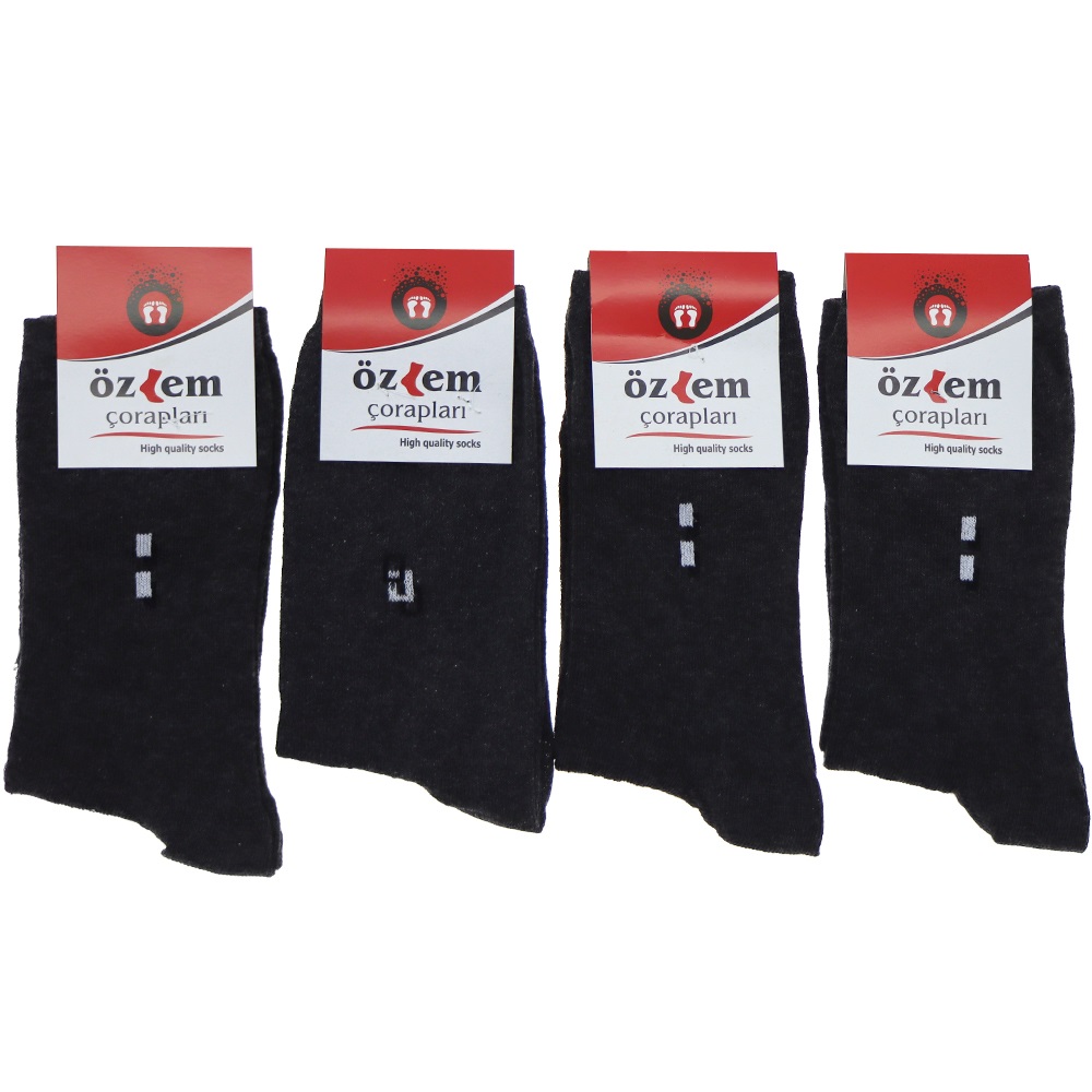 Özlem Erkek Desenli Likralı Soket Çorap