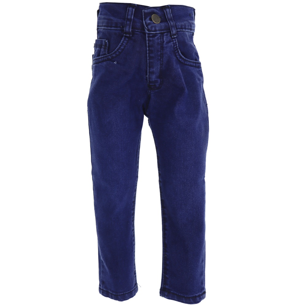 Bromen Erkek Çocuk Klasik Likralı Kot Pantolon 3-7 Yaş