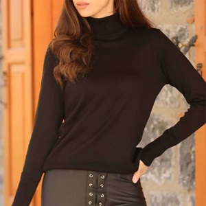 Buğra Bayan Triko Düz Likralı Bağazlı Badi