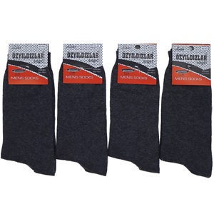 Özyıldızlar Erkek Düz Likralı Penye Soket Çorap