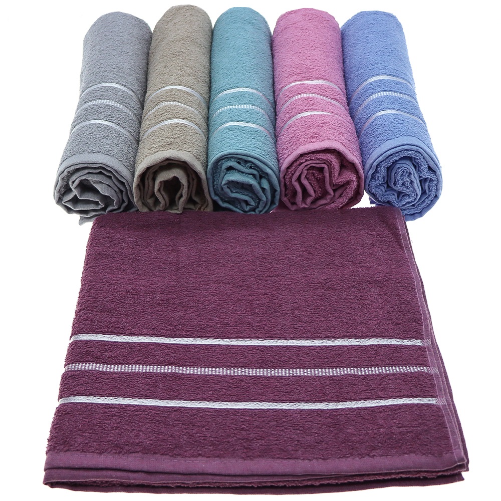 Goncagül 80x140 cm Düz Banyo Havlusu