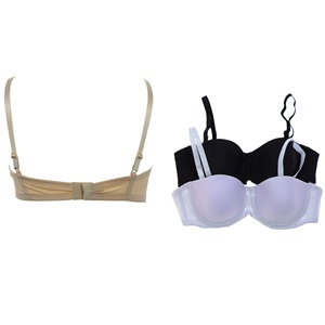 Billiza 1011 Bayan Destekli Straplez Sütyen - Siyah - 75-80-85-90