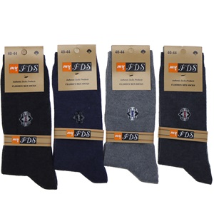 FDS Erkek Likralı Soket Çorap