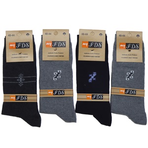 FDS Erkek Likralı Soket Çorap