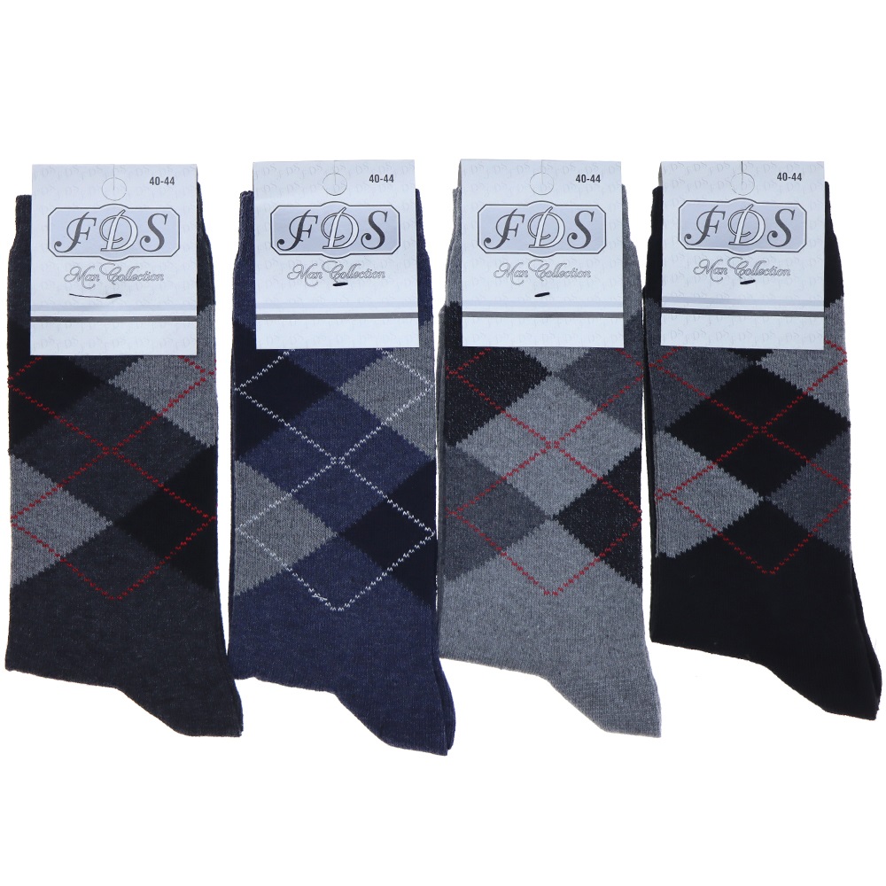 FDS Erkek Likralı Soket Çorap