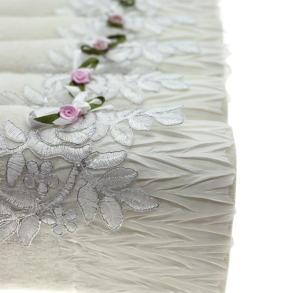 İfh Bukle Kadife Pliseli El Yüz Havlusu 50x90 cm