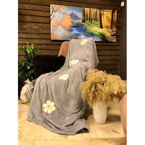 Resina Wellsof Tek Kişilik Battaniye 160x200cm - Sarı