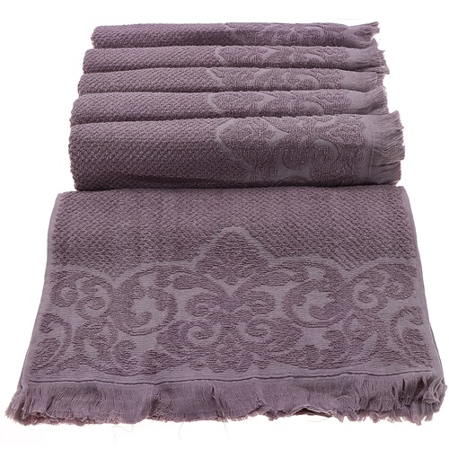 İfh 2500 Jakarlı Saçaklı El Yüz Havlusu 50x90 cm