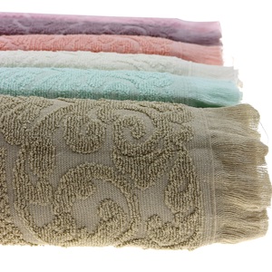 İfh 2500 Jakarlı Saçaklı El Yüz Havlusu 50x90 cm