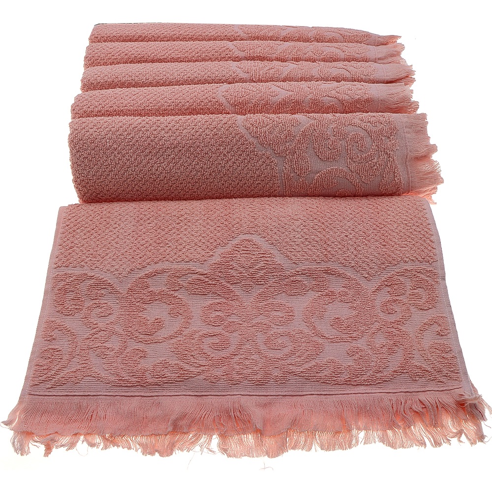 İfh 2500 Jakarlı Saçaklı El Yüz Havlusu 50x90 cm