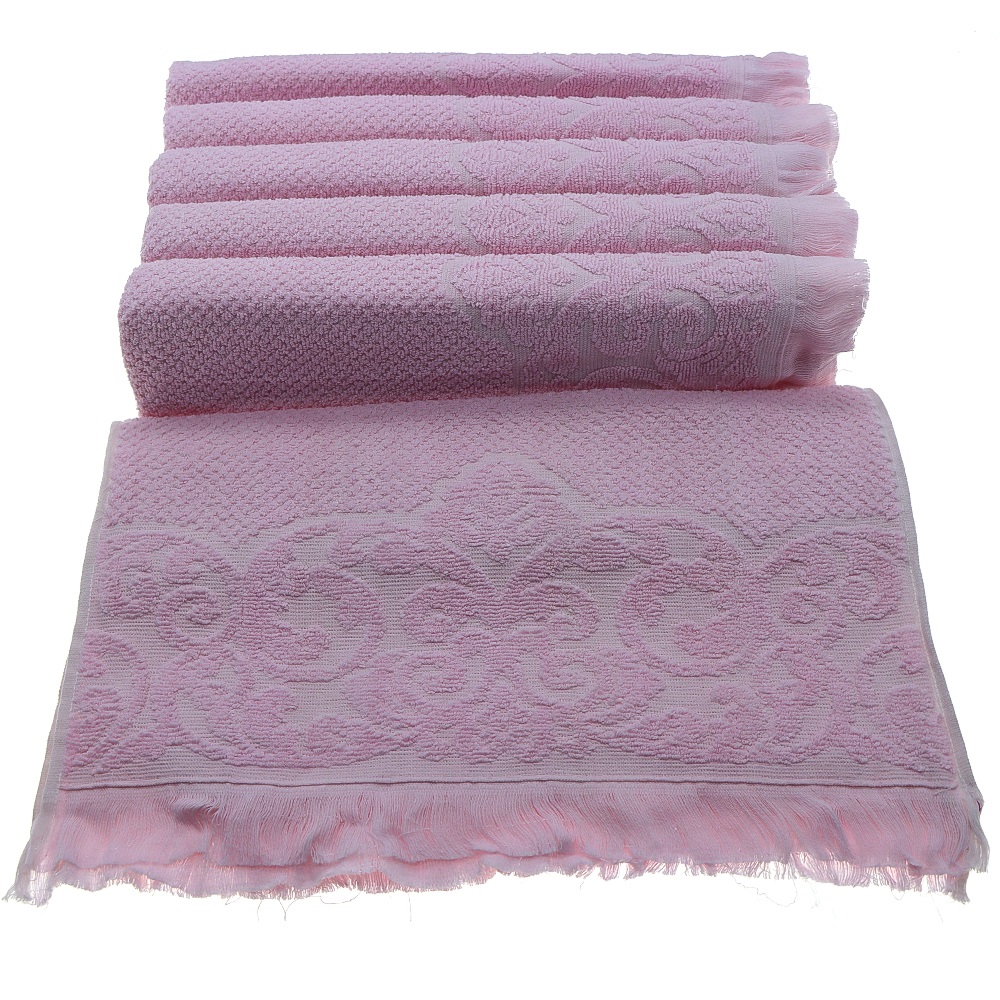 İfh 2500 Jakarlı Saçaklı El Yüz Havlusu 50x90 cm