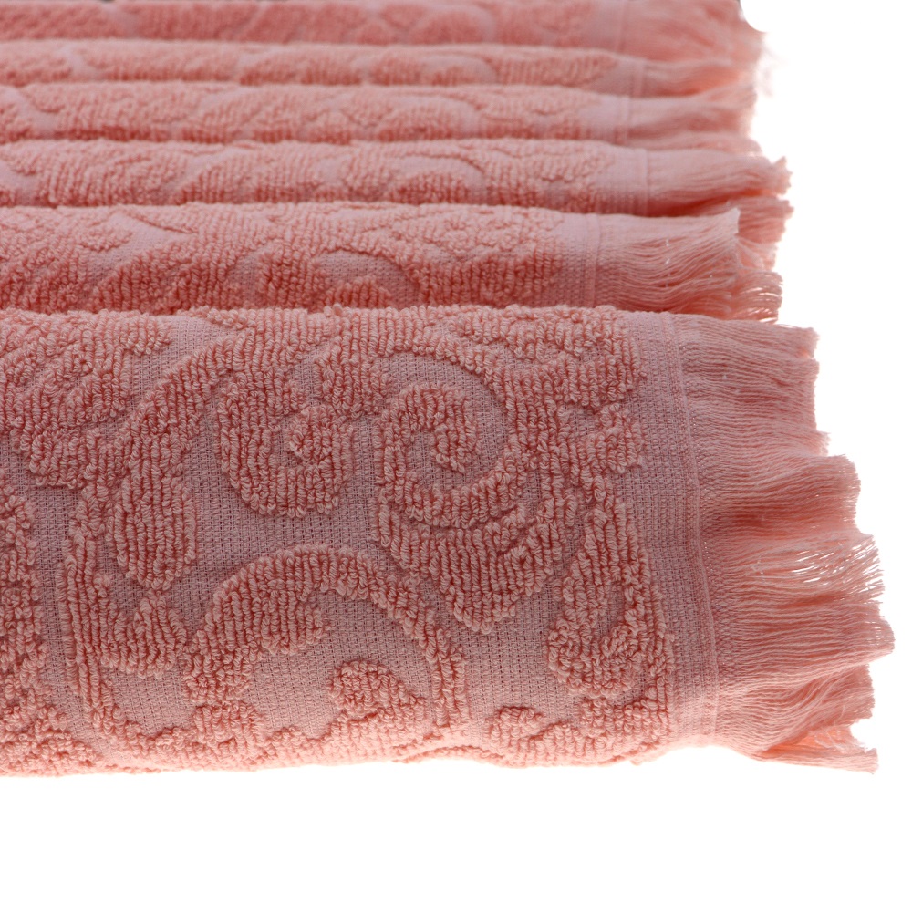 İfh 2500 Jakarlı Saçaklı El Yüz Havlusu 50x90 cm