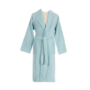 Kaya Tekstil Regule Tekli Düz Şalyaka Bornoz