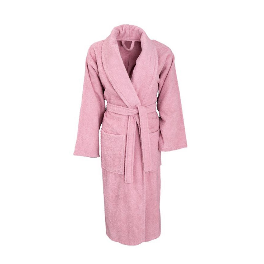 Kaya Tekstil Regule Tekli Düz Şalyaka Bornoz