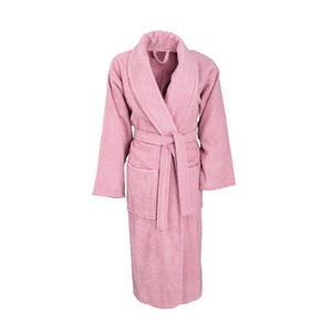 Kaya Tekstil Regule Tekli Düz Şalyaka Bornoz