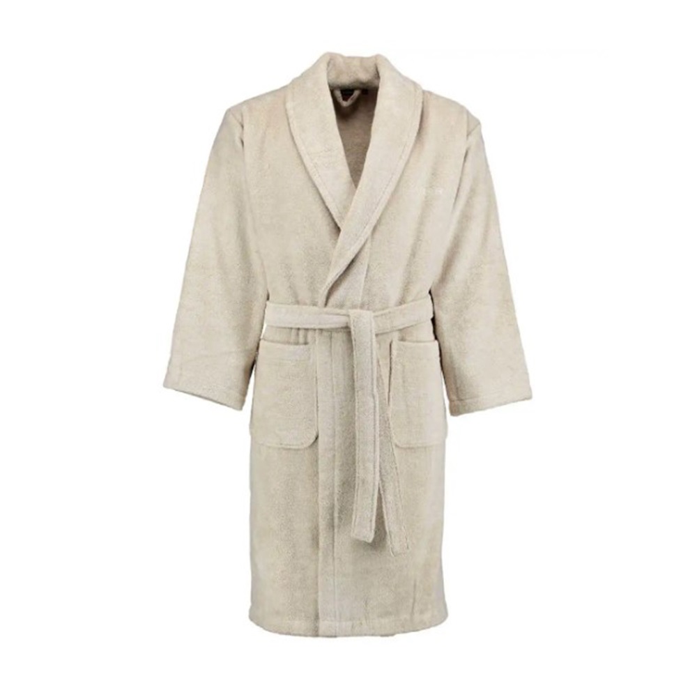 Kaya Tekstil Regule Tekli Düz Şalyaka Bornoz