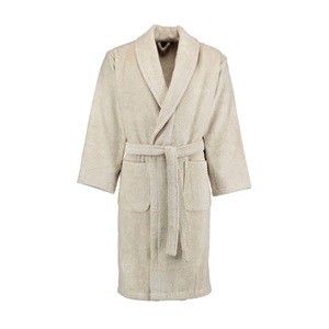 Kaya Tekstil Regule Tekli Düz Şalyaka Bornoz