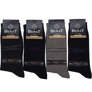 Berat Erkek Likralı Mevsimlik Soket Çorap
