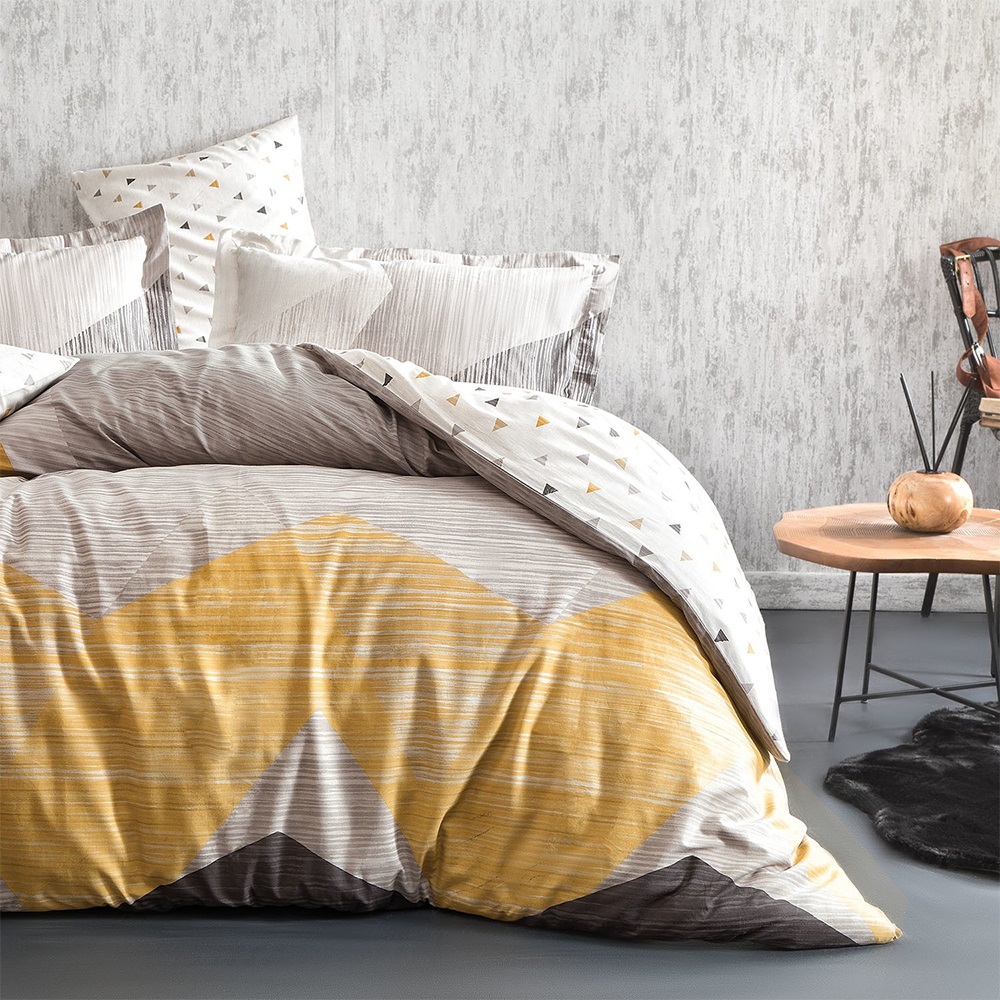 Larina Jelatinli Desenli Tek Kişilik Nevresim Takımı 160x240 cm