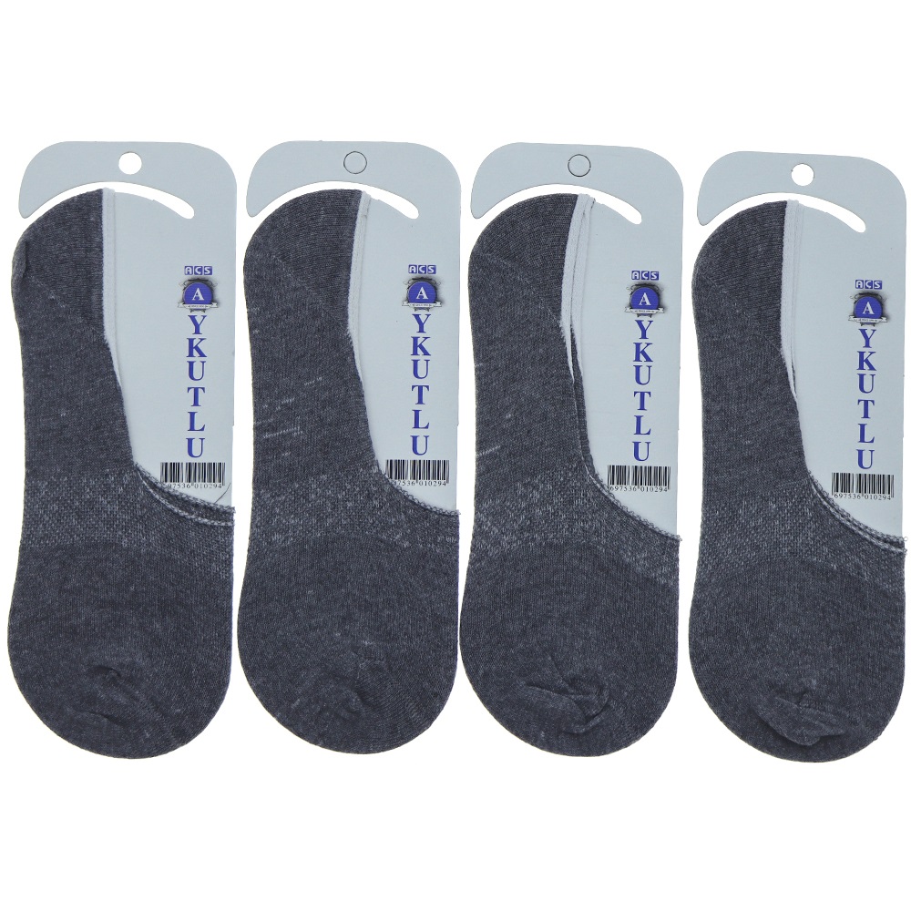 Aykutlu Erkek Likralı Dikişsiz Mevsimlik Sneaker Çorap