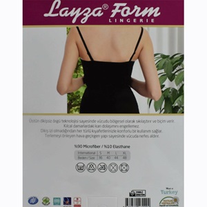 Layza Form Bayan 15010 Agraflı Askılı Toparlayıcı Atlet