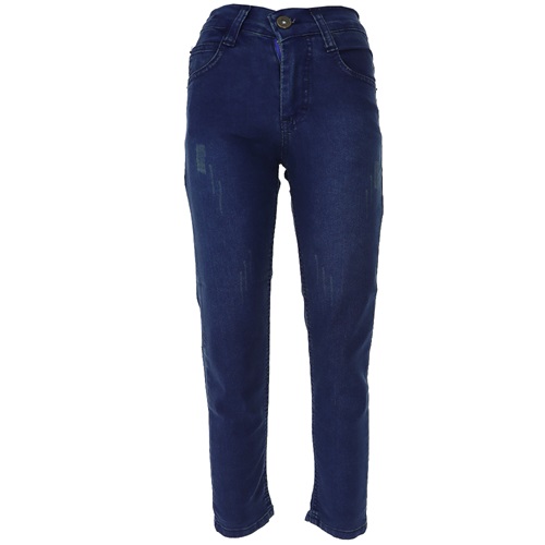 Junix Jeans Erkek Çocuk Yıpratma Likralı Kot Pantolon 9-12 Yaş