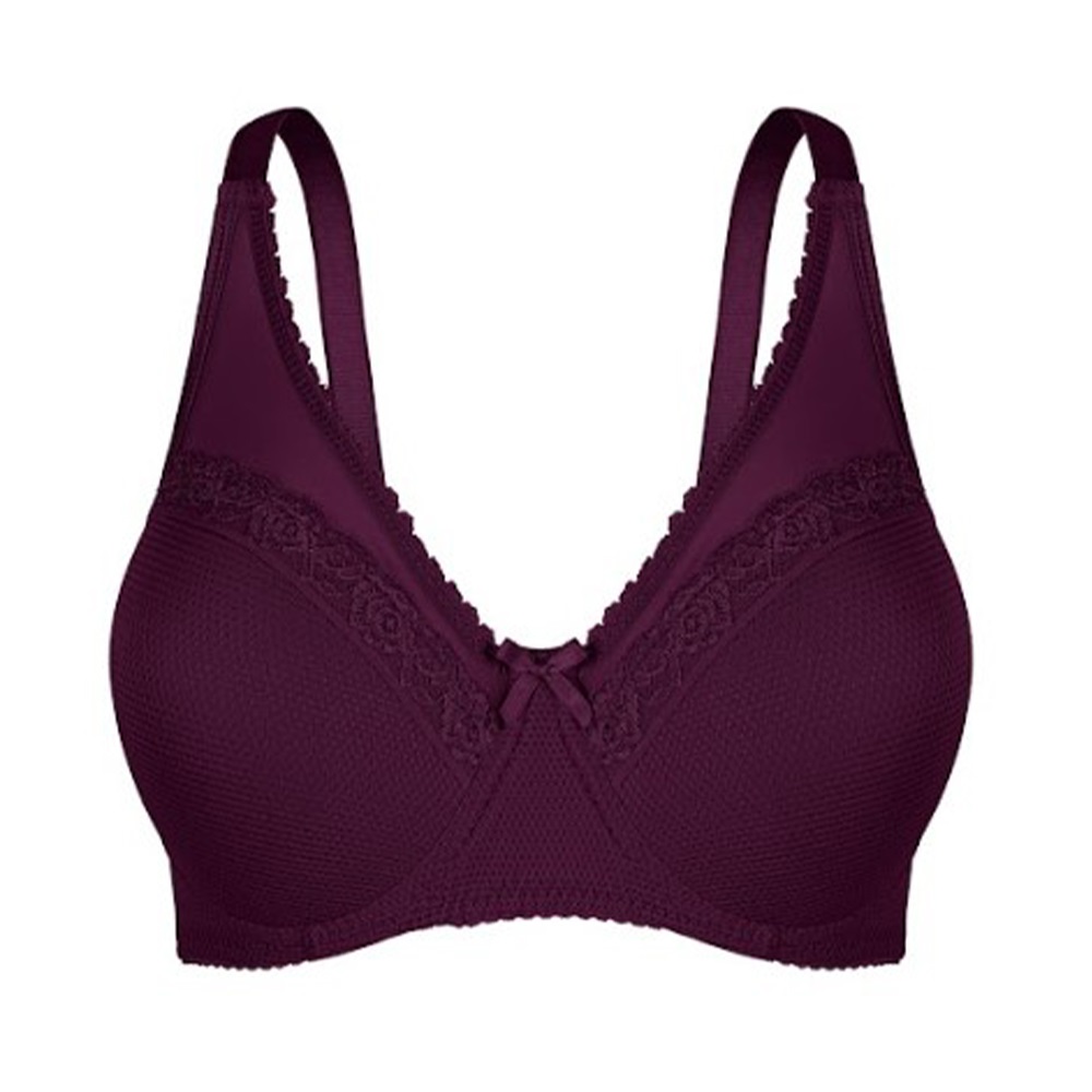 Aysemin ER-5085 C Bayan Desteksiz Tül Detaylı Sütyen 85-105 - Siyah - 85-90-95-100-105